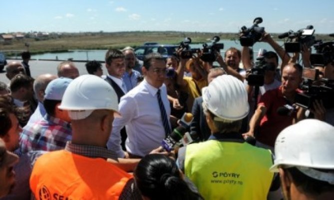 Ponta speră ca noul pod de la Agigea să fie gata pe 31 octombrie